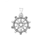 Viking Pentagram Pendant — 316L Stainless Steel