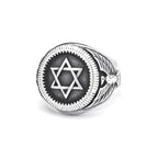 Star of David Ring — Stainless Steel