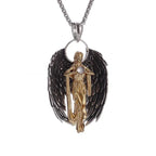 Fashion Anime Sexy Double Ponytail Lolita Pendant Goddess Necklace Men and Women Charm Temptation Cool Jewelry