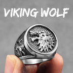 Viking Wolf Ring — Stainless Steel