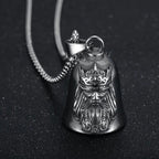 Odin Steel Pendant Retro Punk Motorcycle