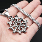 Viking Pentagram Pendant — 316L Stainless Steel