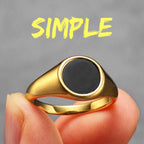 Shell Minimal Ring — Stainless Steel