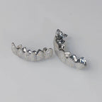 925 Silver VVS Moissanite Grillz Iced Out