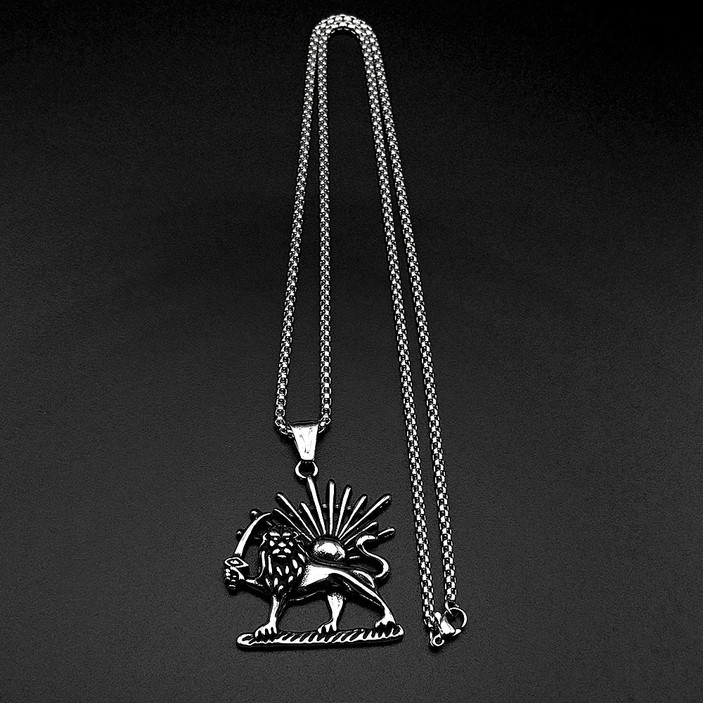 Islamic Stainless Steel Pendant Necklace