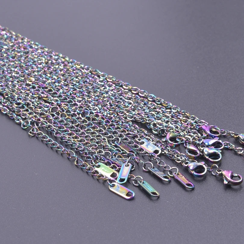 Stainless Steel Chain Necklace — 2.5mm