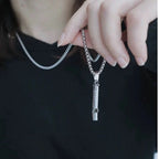 Steel Pendant Whistle Sports Competition