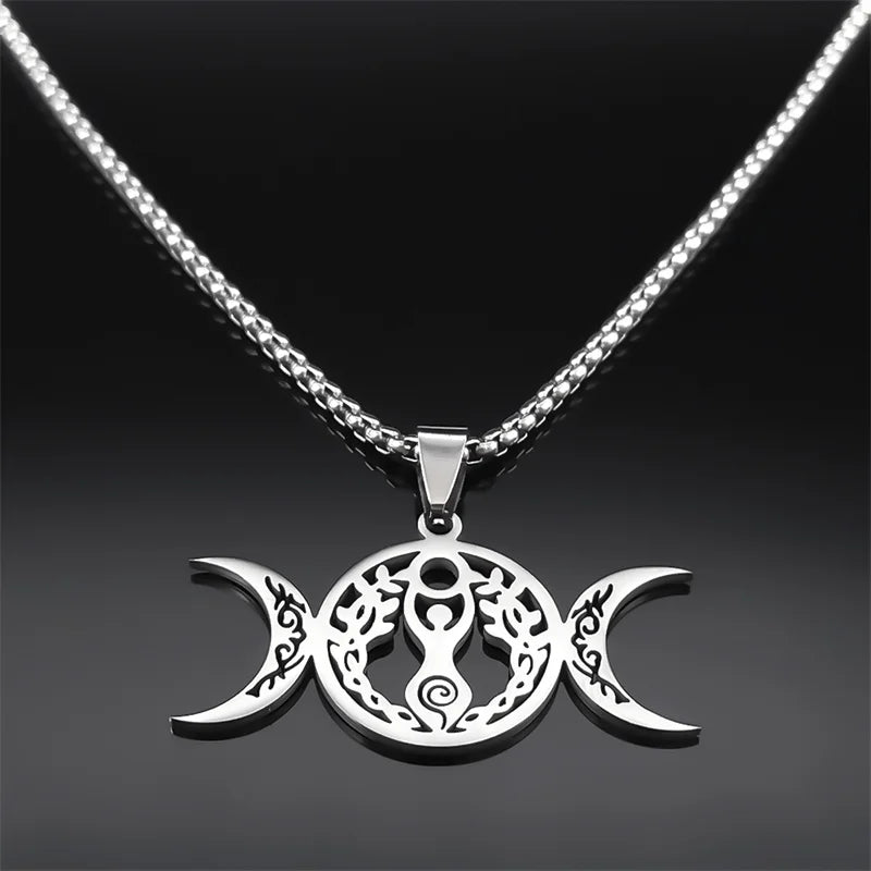 Witchcraft Stainless Steel Pendant Necklace