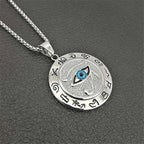 Eye of Horus Pendant Necklace — Zinc Alloy