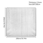 Waterproof Foam Foil Camping Mat EVA Aluminum Insulation Moisture-proof Picnic Pad Portable Beach Tent Floor Camping