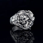 Gothic Skull Ring — 925 Silver