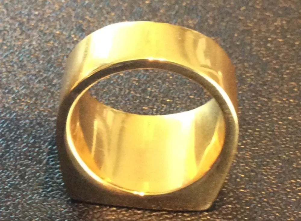 Solid MC Motorcycle Ring — Two-Tone