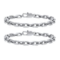 Rolo Link Chain Bracelet — Stainless Steel