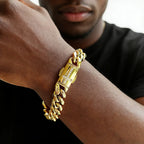 Stainless Steel Cuban Chain Necklace 12MM