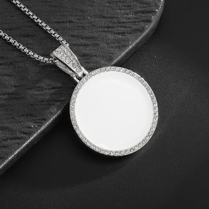 Men\'s Hip Hop Iced Out Dollar Sign Money Pendant Necklace Men\'s Punk Rap Rock Party Jewelry