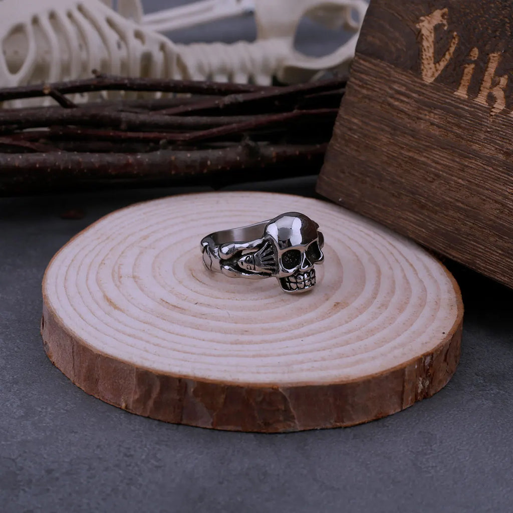 Hand Skull Ring — Gothic Rock Index Finger