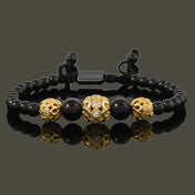 Luxury Stainless Steel Beads Ball Charms Man Bracelets For Women Jewelry Gift