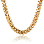 Black Cuban Chain Stainless Steel 8/10/12/14MM