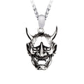 Prajna Demon Skull Pendant — Stainless