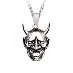 Prajna Demon Skull Pendant — Stainless