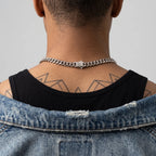 Cuban Link Chain Necklace — Stainless Steel 10mm 22"