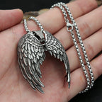 Angel Wings Steel Pendant Punk