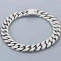 Men's Necklaces Heavy Polished Brushed Stainless Steel 31MM Width Curb Cuban Link Chain HipHop On Neck Chains Bracelet
