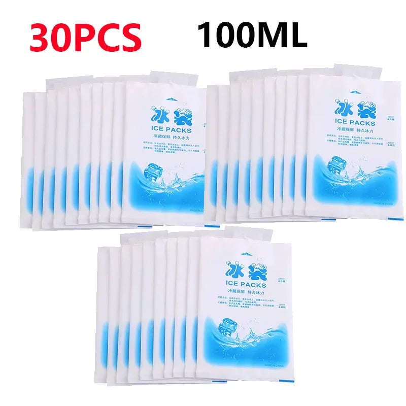 100ml/400ml Reusable Cold Compress Gel Ice Packs Packs For Injuries,Pain Relief,Safe Eco-Friendly Hot And Cold Gel