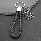 Star Key Steel Pendant Goth Goat Sheep Head Pentacle