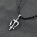 1pcs Men's Neptune Trident Pendant Necklaces Hip hop Boy Gifts Accessory with Stainless Steel Chain Men Statement