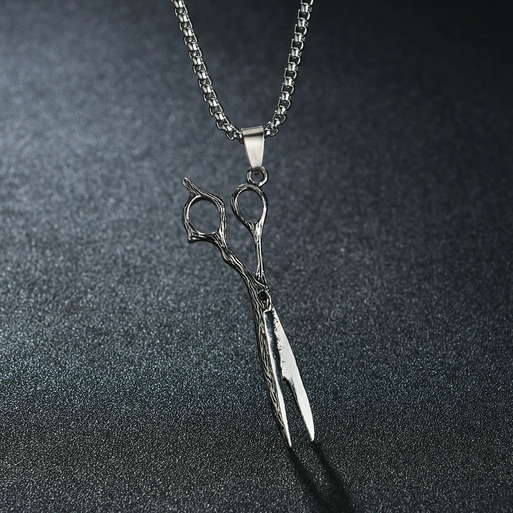 Punk Bull Buffalo Skull Pendant Necklace For Cool Men Women Stainless Steel Long Chain Necklace Party Gift Hip Hop Jewelry