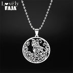 Cat Gold Pendant Car Hollow Flower