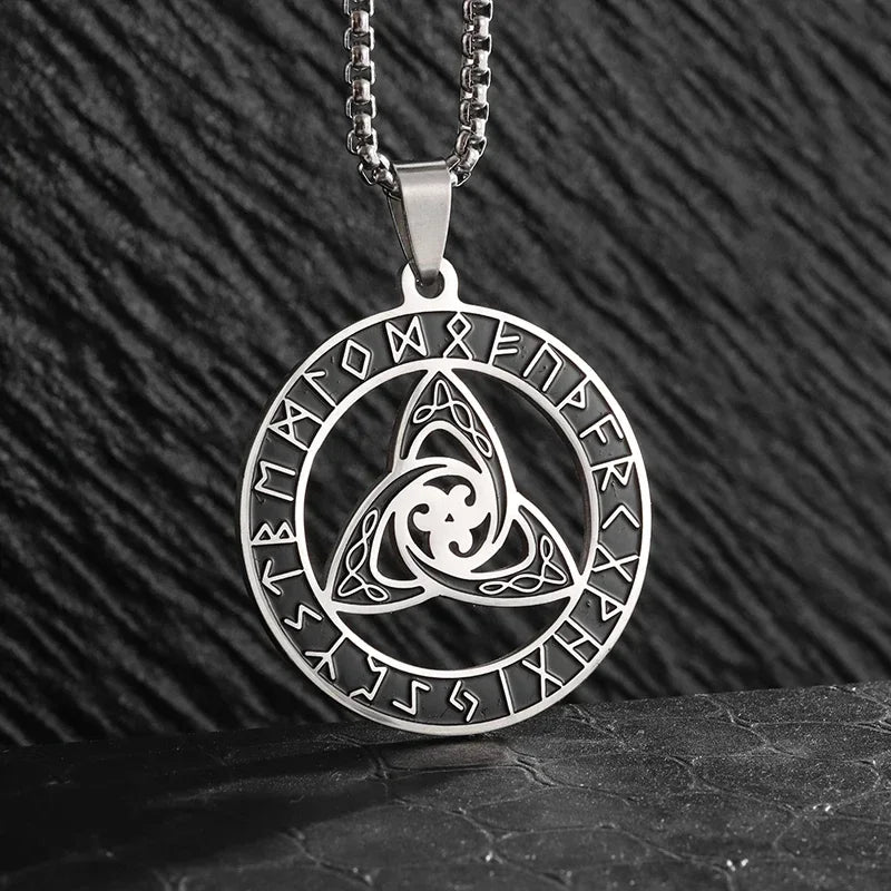 Hebrew Pentagram Star Pendant Necklace — Amulet
