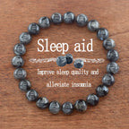 Multi-Color Bead Bracelet with Adjustable Length