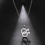 Amaxer Vintage Female Symbol Feminist Venus Necklace for Women Pendant Necklaces Chain Choker Jewelry Gift