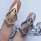 Cyber Punk Open Ring — Copper