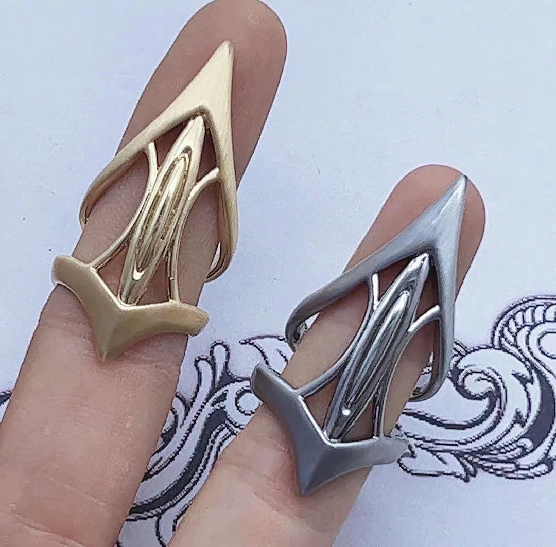 Cyber Punk Open Ring — Copper