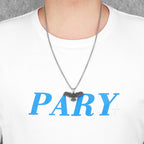 Eagle Wing Pendant Necklace — Stainless Steel