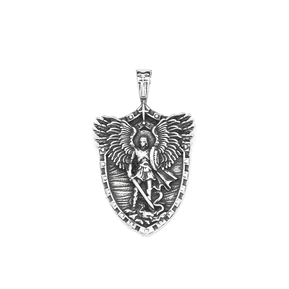 Angel Wings Pendant — Stainless Steel