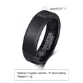 Gold Tungsten Carbide Ring 6mm