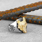 Ring Viking Wolf Stainless Steel