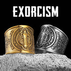St. Benedict Ring — Stainless Steel