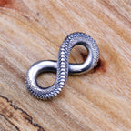 Fashion Silver Color 8 Infinity Shape Pendant for Men Women's Cool Punk Sweater Pendant Unisex Party Jewelry Accessories