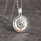 Domineering Tiger Head Pendant Men\\\'s Fashion Animal Tiger Necklace Punk Hip-Hop Trend Casual Jewelry Boyfriend Gift