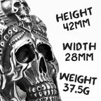 Death Skull Ring — Stainless Steel