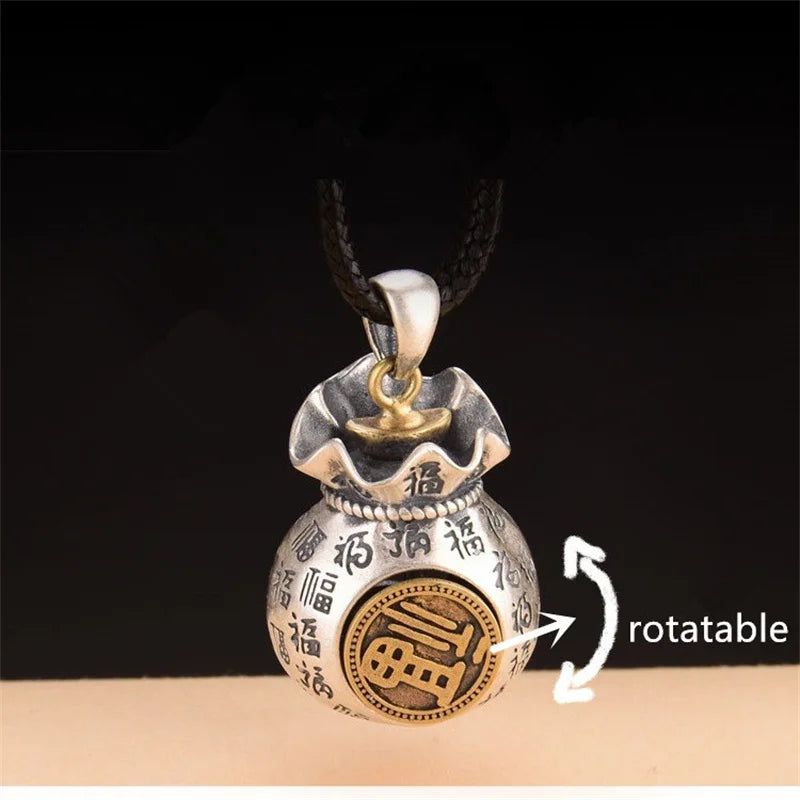 Lucky Amulet Gold Pendant Necklace