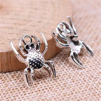 Boho Spider Web Charms Pendant Female Jewelry Bulk Cheapest Items