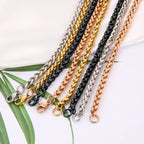 Rope Steel Pendant 304l Twist Punk 3mm-6mm