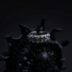 Cthulhu Tentacle Open Ring for Men — Gothic Silver-Tone Band