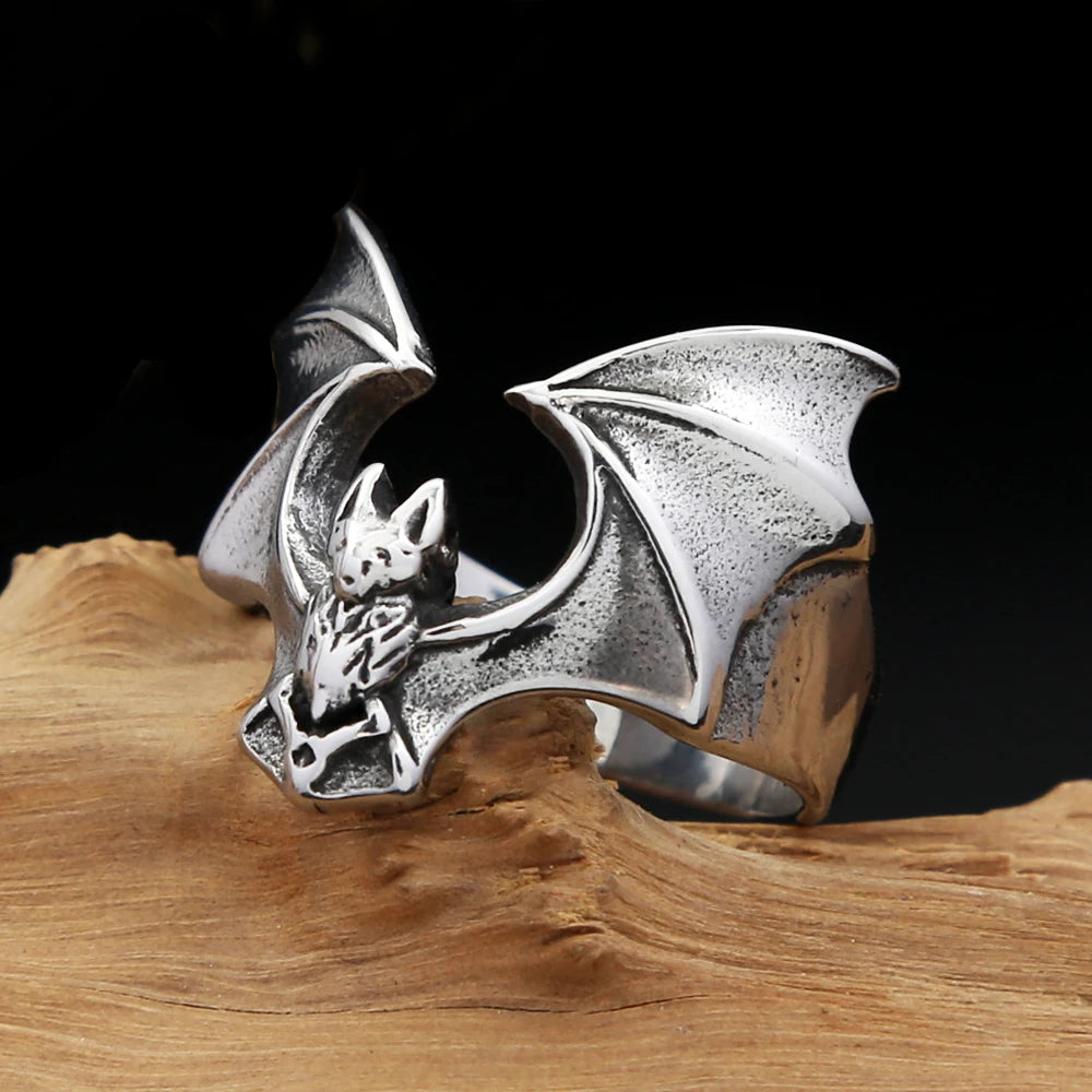 Bat Ring — Stainless Steel